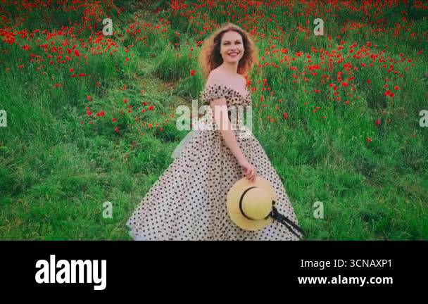 Long-Sleeve Midi Dress: The Earth Laughs in Flowers