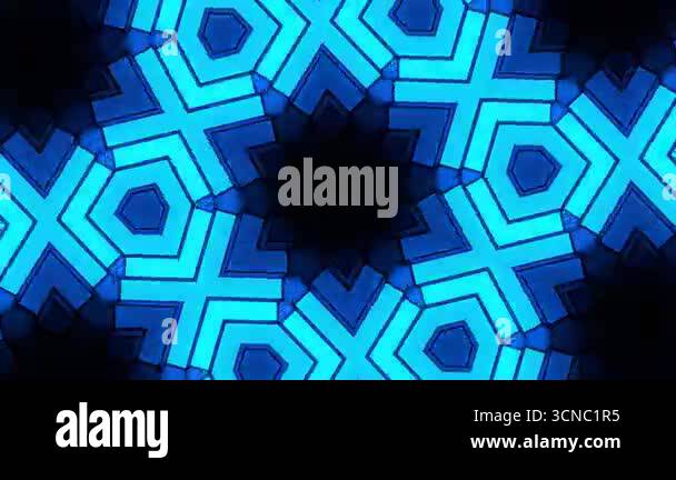 Seamless Animated VJ Pattern Background Stock Video Footage - Alamy