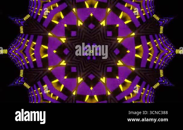 Seamless Animated VJ Pattern Background Stock Video Footage - Alamy