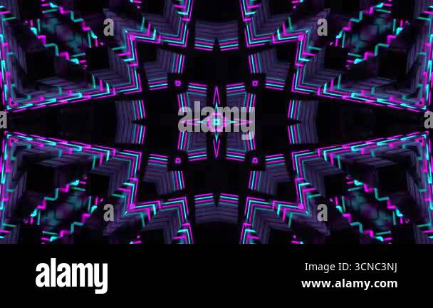 Seamless Animated VJ Pattern Background Stock Video Footage - Alamy
