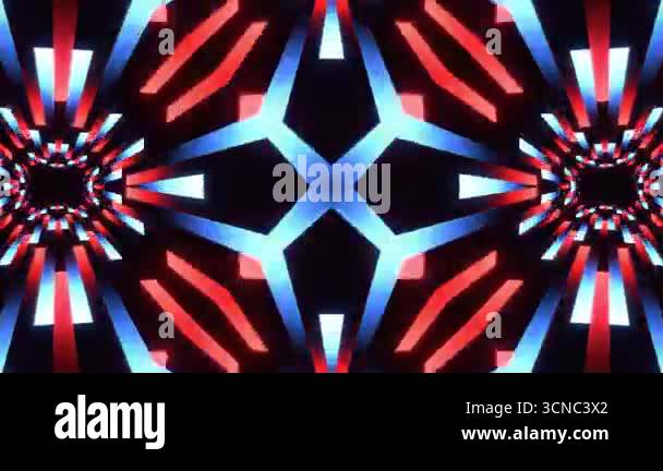 Seamless Animated VJ Pattern Background Stock Video Footage - Alamy