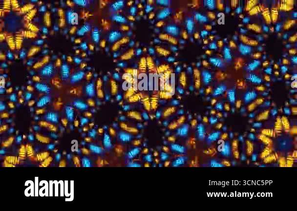 Seamless Animated VJ Pattern Background Stock Video Footage - Alamy