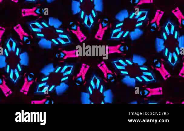 Seamless Animated VJ Pattern Background Stock Video Footage - Alamy