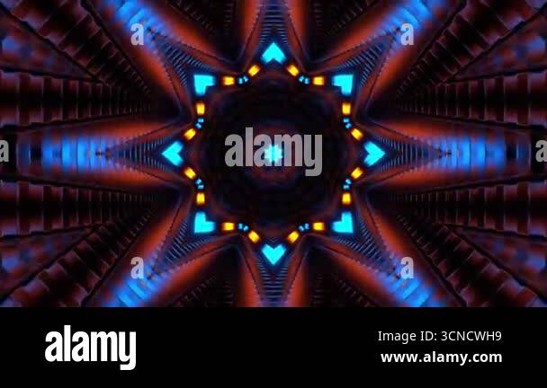Seamless Animated VJ Pattern Background Stock Video Footage - Alamy