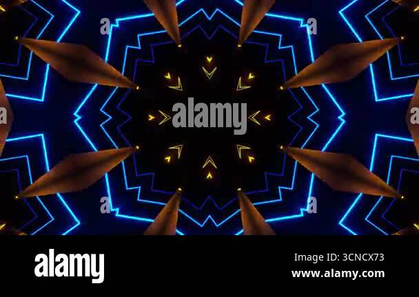 Seamless Animated VJ Pattern Background Stock Video Footage - Alamy