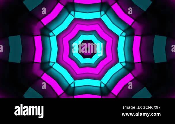 Seamless Animated VJ Pattern Background Stock Video Footage - Alamy