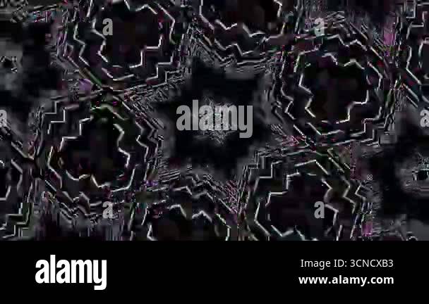 Seamless Animated VJ Pattern Background Stock Video Footage - Alamy