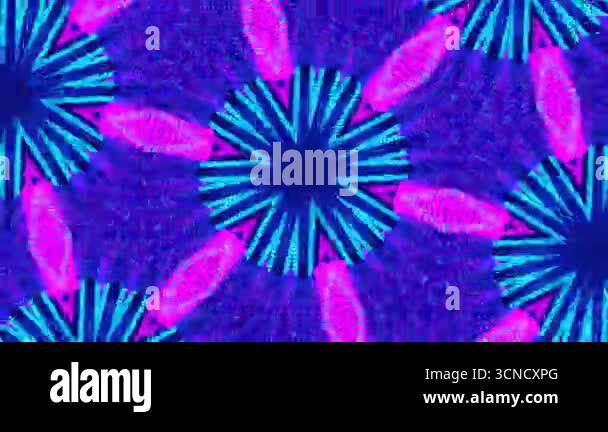 Seamless Animated VJ Pattern Background Stock Video Footage - Alamy