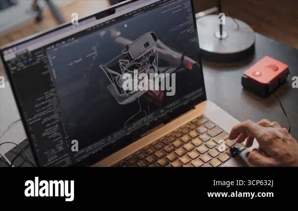 A skilled designer uses advanced 3D modeling software, showcasing ...