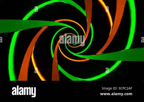Exciting VJ loop on an abstract background with smooth flowing images ...