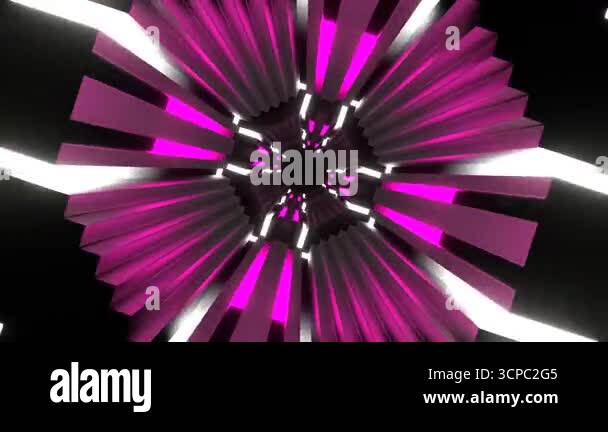 Exciting VJ loop on an abstract background with smooth flowing images ...