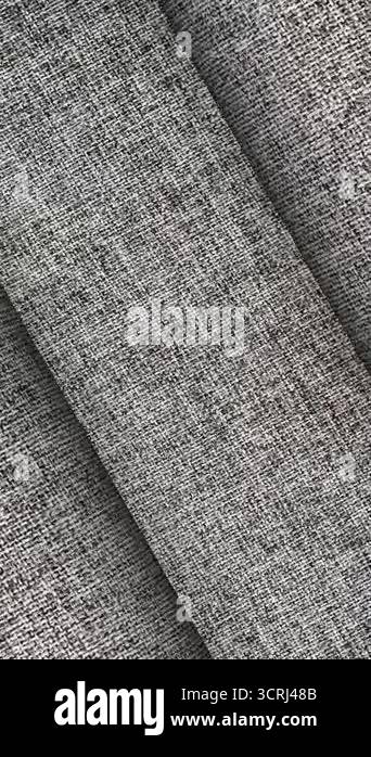 Plain Gray Cotton Animated in Motion, Seamless Flow Ready for Designers ...