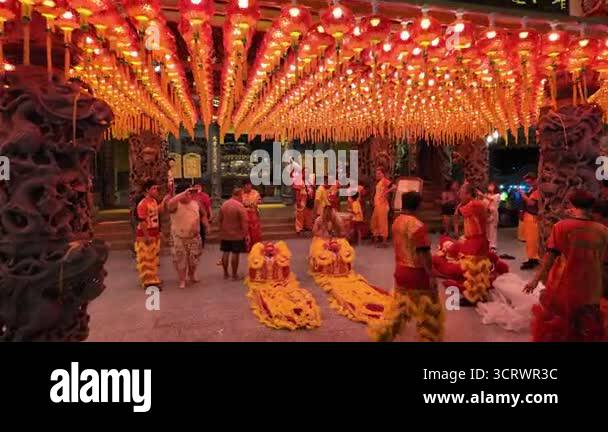 Eye Doting Ritual Raja Uda, Penang, Malaysia - Jan 30 2024: The sacred eye-dotting ritual ...