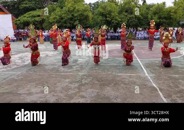 Pinrang, South Sulawesi, September 22, 2025: Bugis traditional dance ...