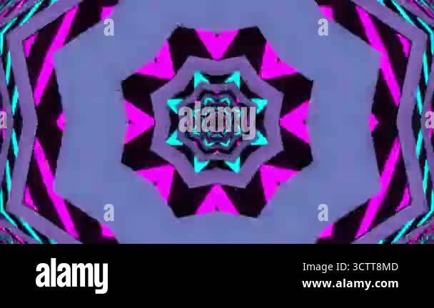 Seamless Animated VJ Pattern Background Stock Video Footage - Alamy