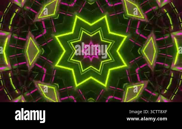 Seamless Animated VJ Pattern Background Stock Video Footage - Alamy