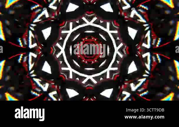 Seamless Animated VJ Pattern Background Stock Video Footage - Alamy