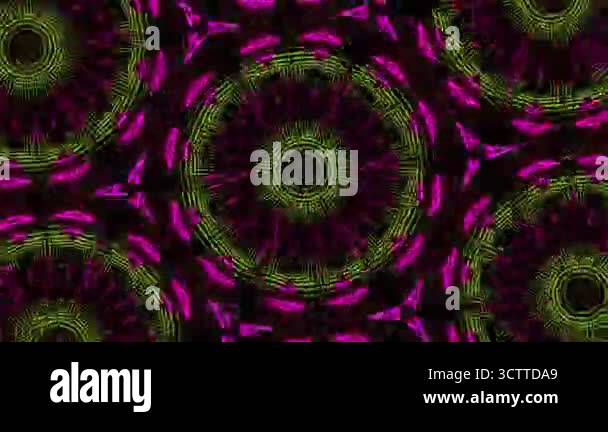 Seamless Animated VJ Pattern Background Stock Video Footage - Alamy