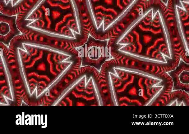 Seamless Animated VJ Pattern Background Stock Video Footage - Alamy