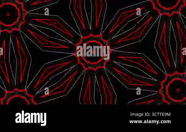 Seamless Animated VJ Pattern Background Stock Video Footage - Alamy