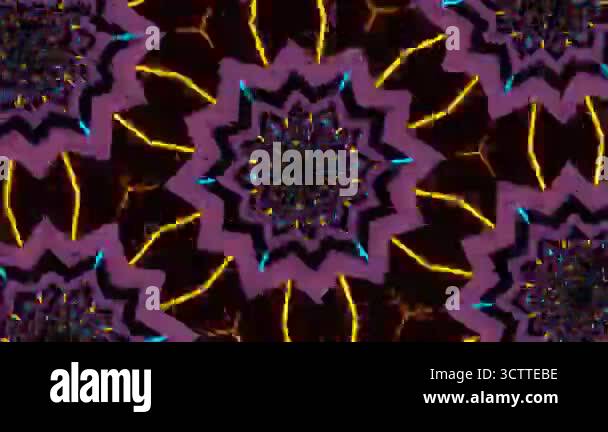 Seamless Animated VJ Pattern Background Stock Video Footage - Alamy