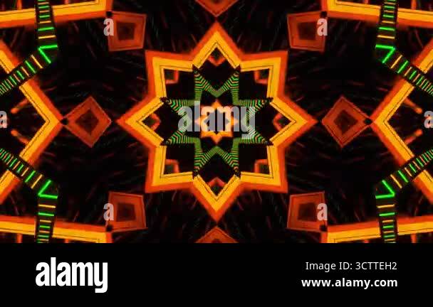 Seamless Animated VJ Pattern Background Stock Video Footage - Alamy