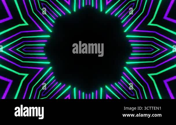 Seamless Animated VJ Pattern Background Stock Video Footage - Alamy