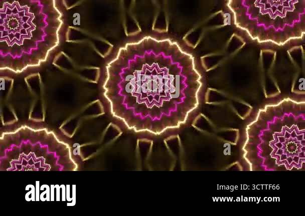 Seamless Animated VJ Pattern Background Stock Video Footage - Alamy