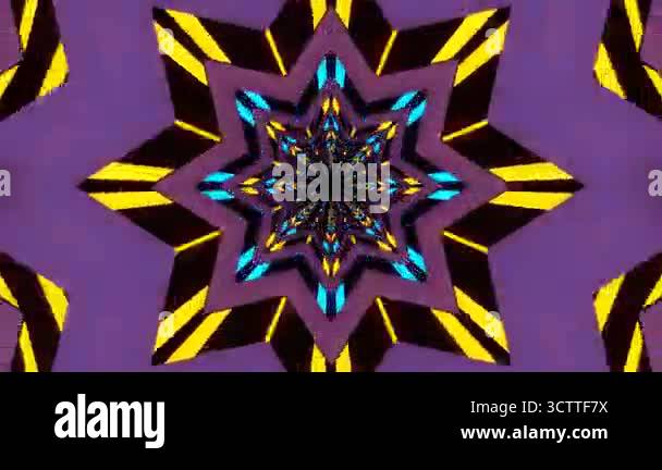 Seamless Animated VJ Pattern Background Stock Video Footage - Alamy
