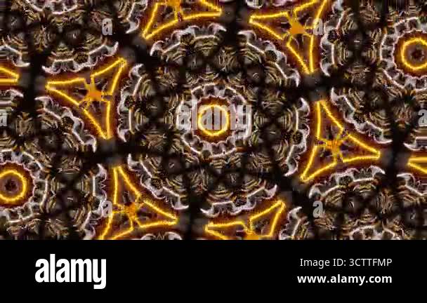 Seamless Animated VJ Pattern Background Stock Video Footage - Alamy