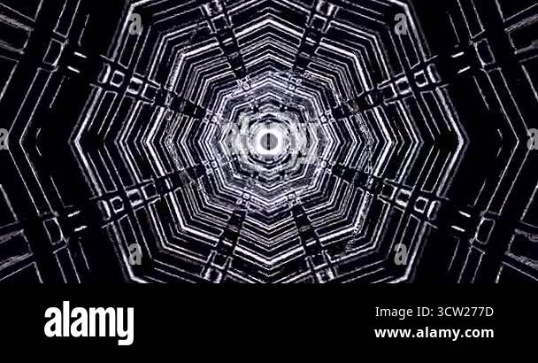 Experience an engaging visual journey through a mesmerizing tunnel ...