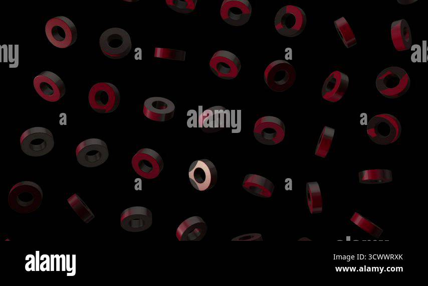 Model torus rotating alpha channel Stock Videos & Footage - HD and 4K ...