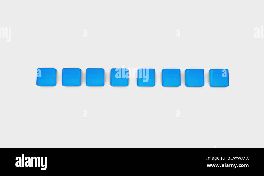 3d animation rendering, bar chart Stock Video Footage - Alamy