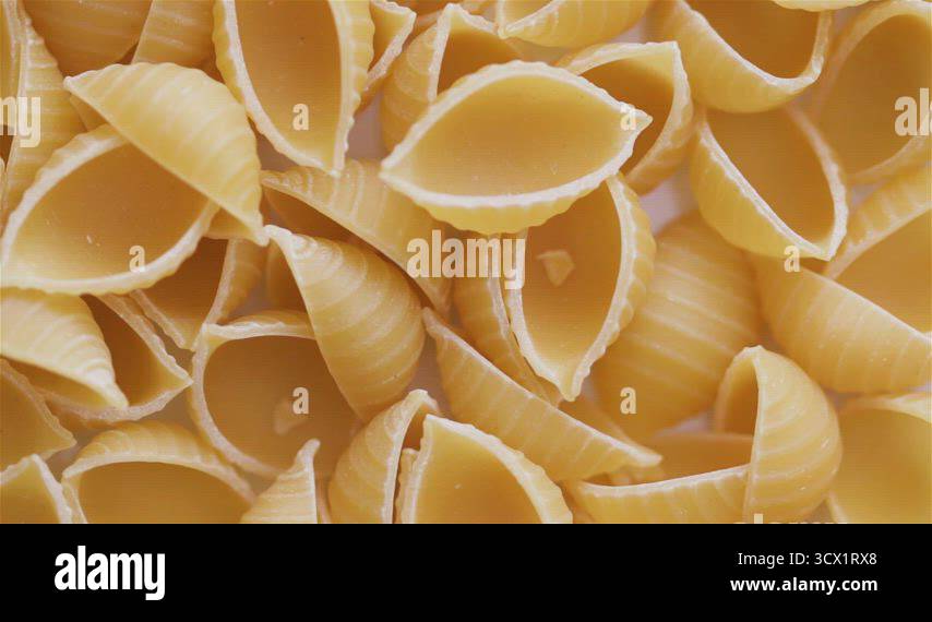 Italian raw pasta shells Stock Videos & Footage - HD and 4K Video Clips ...