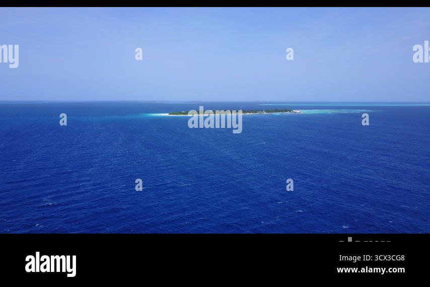 Luxury above abstract shot of a summer white paradise sand beach and ...