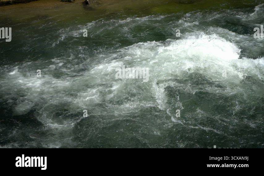 River flowing fast hitting rocks Stock Videos & Footage - HD and 4K ...