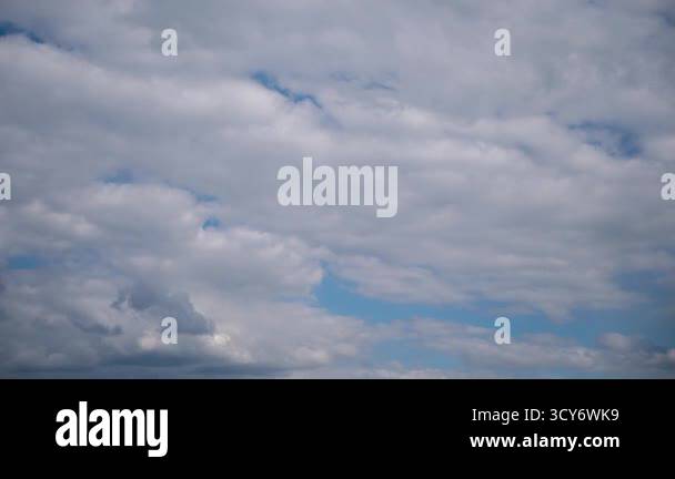 Overcast Stratus Time-lapse of a soft, overcast sky with sheet-like stratus clouds ...