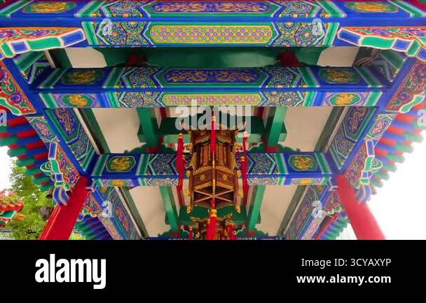Intricate chinese ceiling design Stock Videos & Footage - HD and 4K ...
