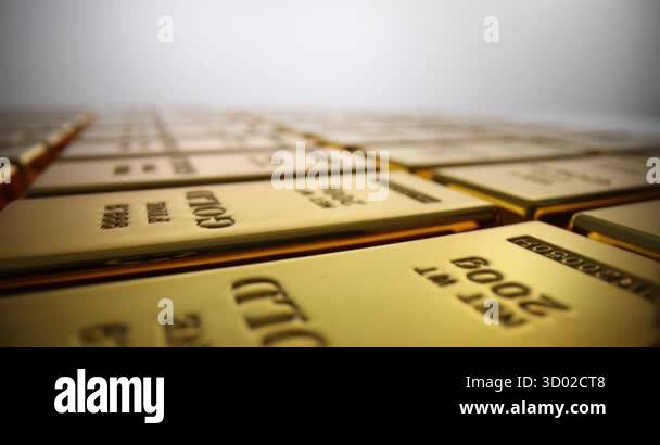 Rows gold bars reserve Stock Videos & Footage - HD and 4K Video Clips ...