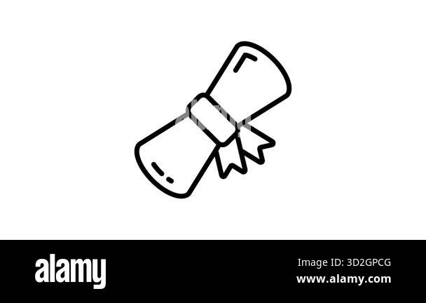Animated degree icon Stock Videos & Footage - HD and 4K Video Clips - Alamy