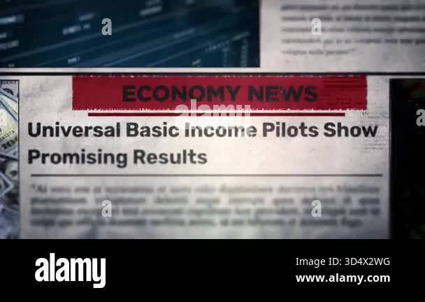 Universal Basic Income Pilots Show Promising Results Title on Digital ...