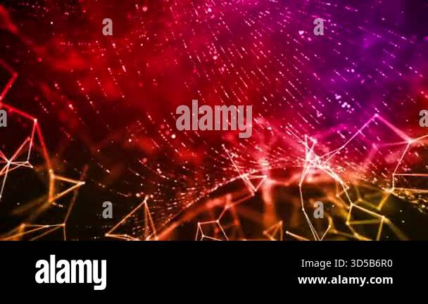 abstract neon colorful technology background Stock Video Footage - Alamy