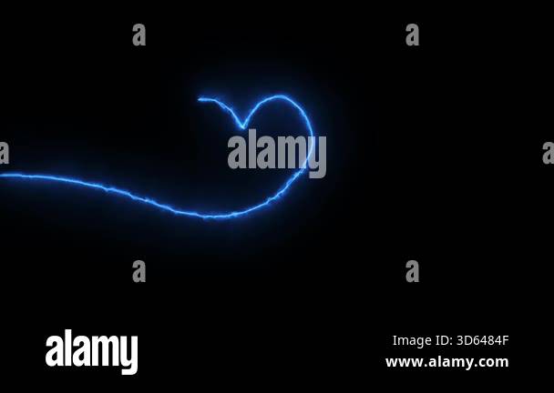 Dynamic heart icon animation in stunning 4k resolution for various ...