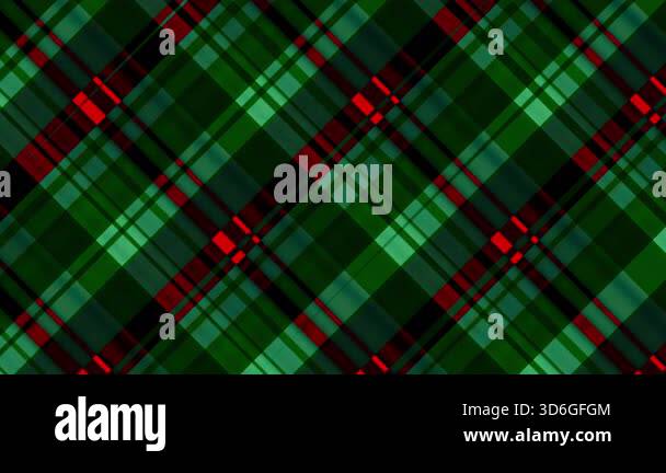 Green and Red Plaid Animated Line Pattern 4K Loop features animated ...