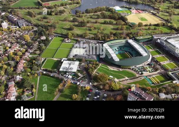 high-angle drone video shot in the daytime showcasing the iconic Number ...