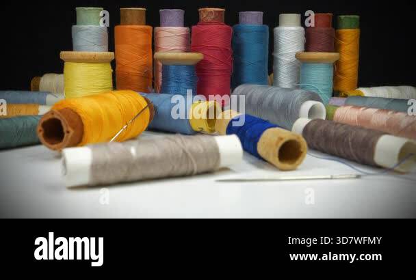 Texture multi coloured threads Stock Videos & Footage - HD and 4K Video ...