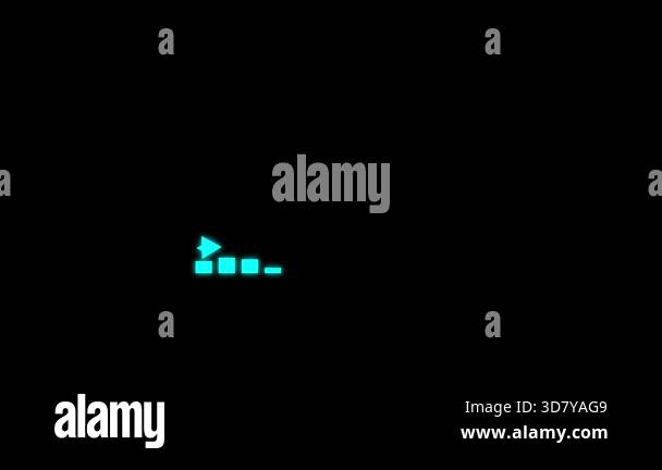 Ochart Background neon light effect. glowing arrow with a blue effect. vector ...