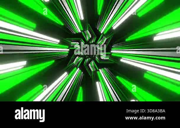 Exciting VJ loop on an abstract background with smooth flowing images ...