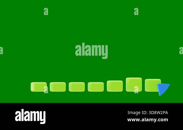 bar graph chart icon, simple vector illustration Stock Video Footage ...