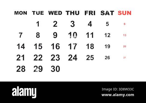 September 9, 2026, Animated 2029 planner showcasing September calendar ...